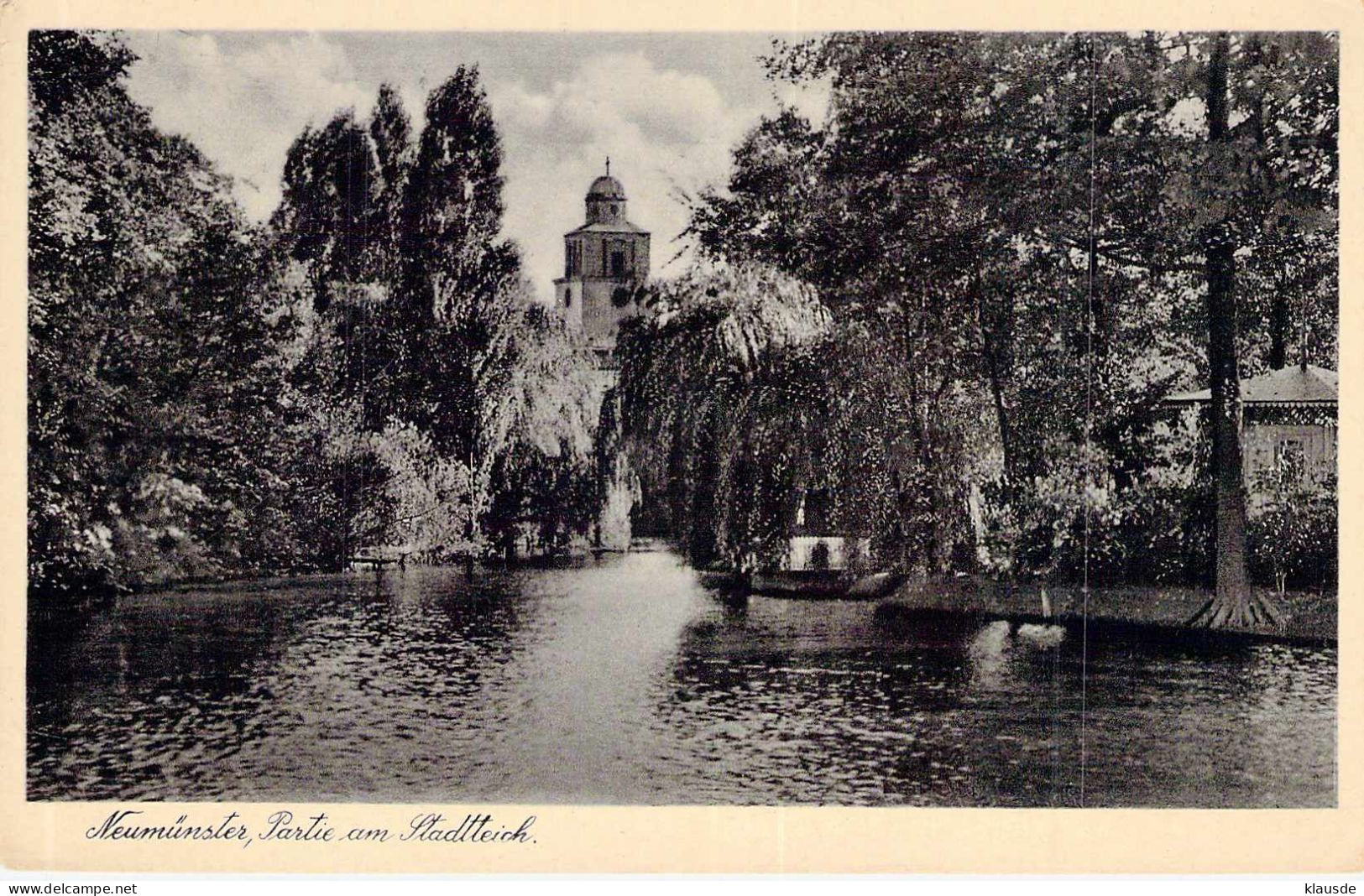 Neumünster I.Holst. - Partie Am Stadtteich Gel.1931 - Neumünster