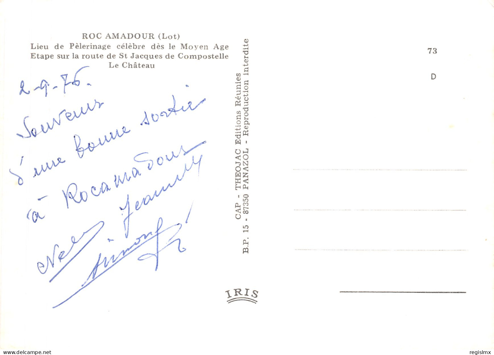 46-ROCAMADOUR-N°T1081-E/0203 - Rocamadour