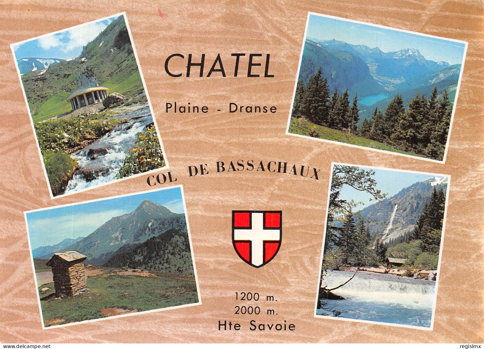 74-CHATEL COL DE BASSACHAUX-N°T1082-A/0167 - Châtel