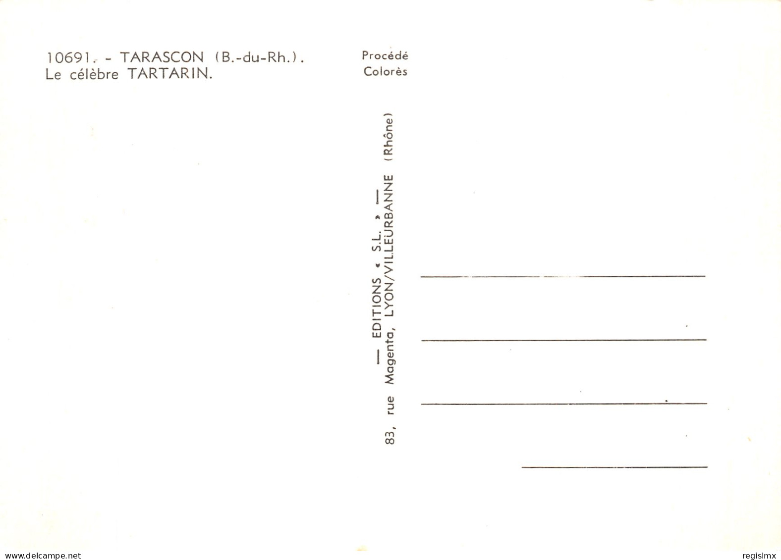 13-TARASCON FOLKLORE TARTARIN-N°T1081-F/0217 - Tarascon