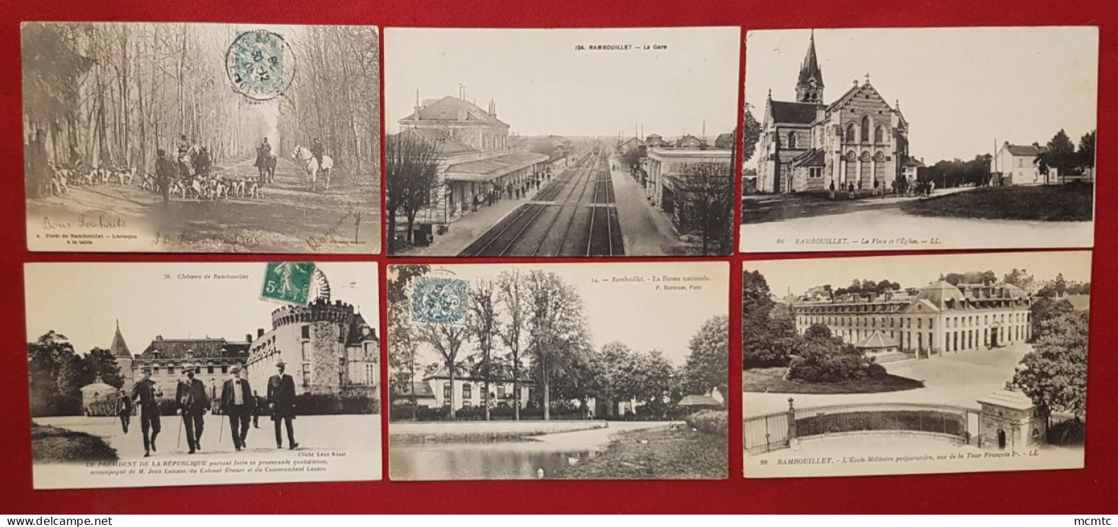 22 Cartes -    Rambouillet  - (  78 - Yvelines ) - Rambouillet