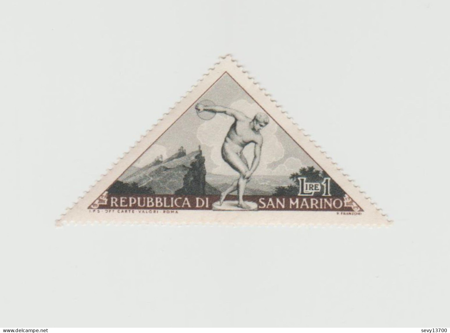 San Marino, Saint Marin - Lot 8 Timbres Sports - Otros & Sin Clasificación