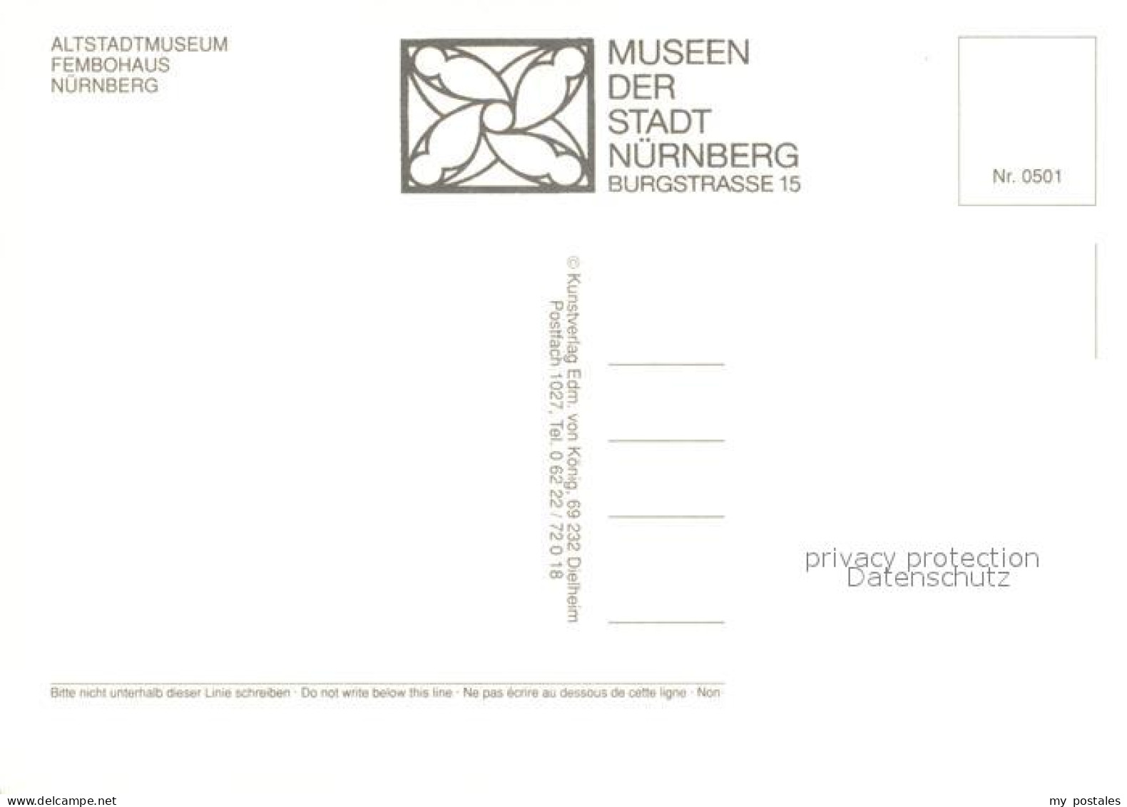 73255444 Nuernberg Altstadtmuseum Fembohaus Nuernberg - Nürnberg