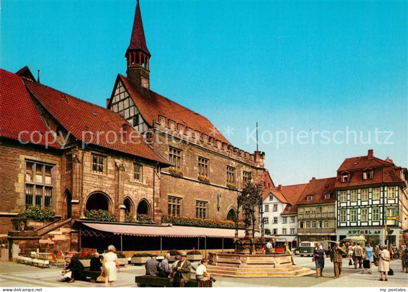 73255436 Goettingen Niedersachsen Marktplatz Mit Rathaus Goettingen Niedersachse - Goettingen