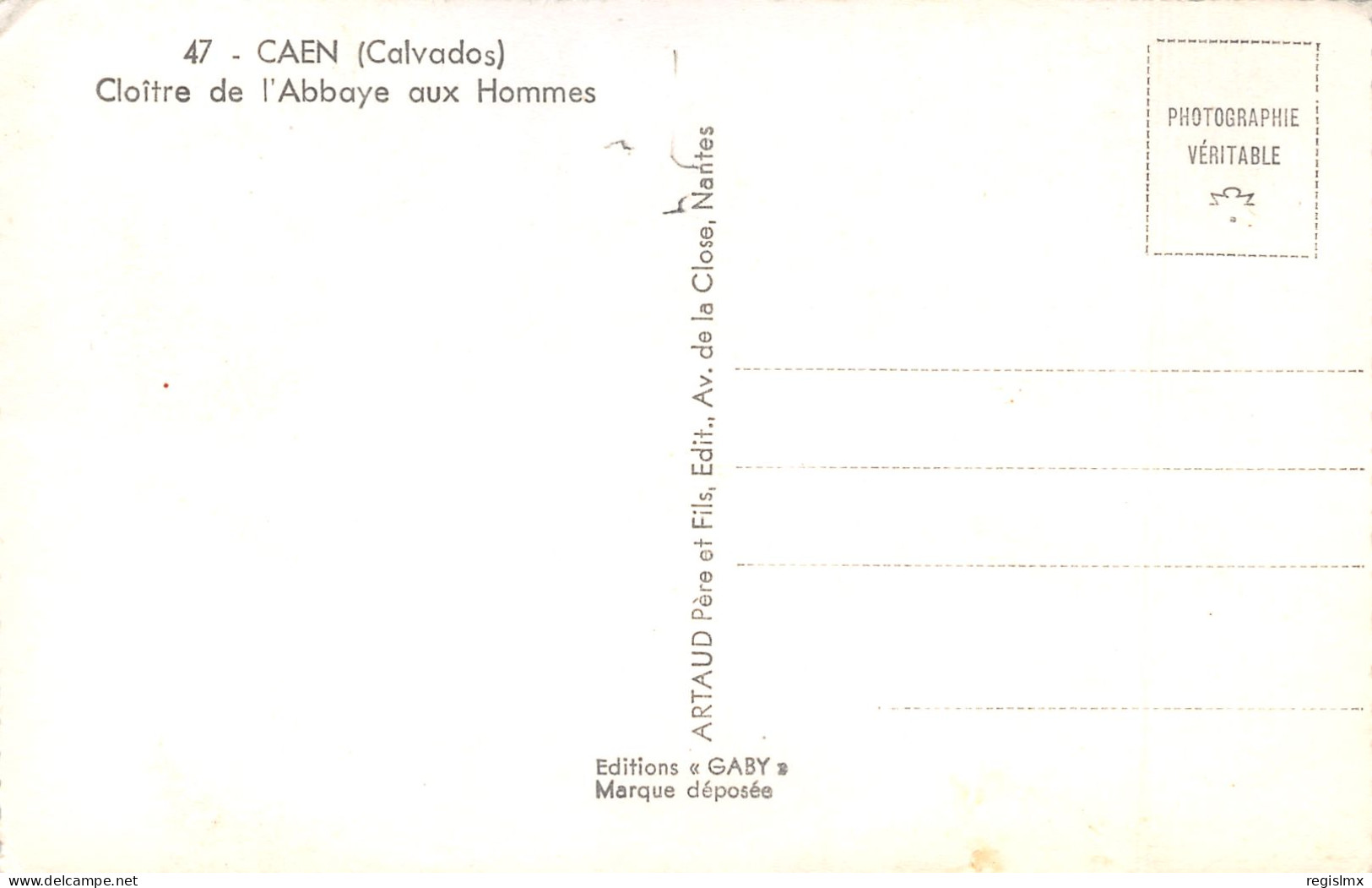 14-CAEN-N°T2500-D/0059 - Caen