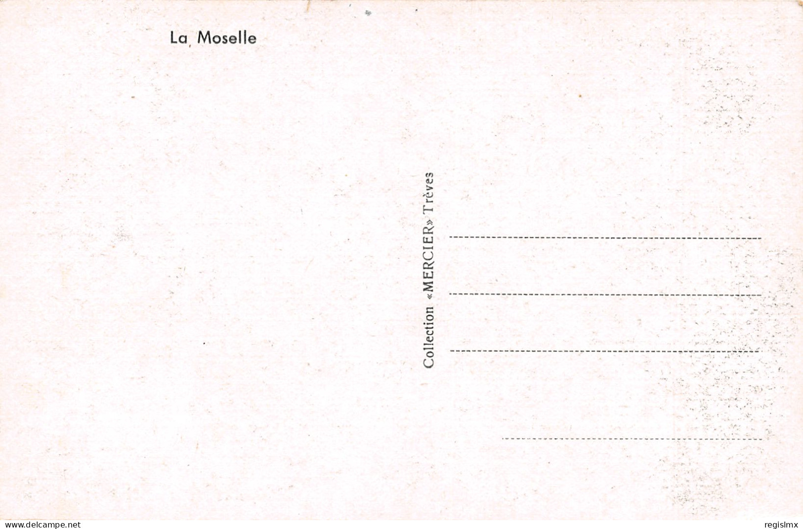 57-LA MOSELLE-N°T2501-E/0343 - Autres & Non Classés