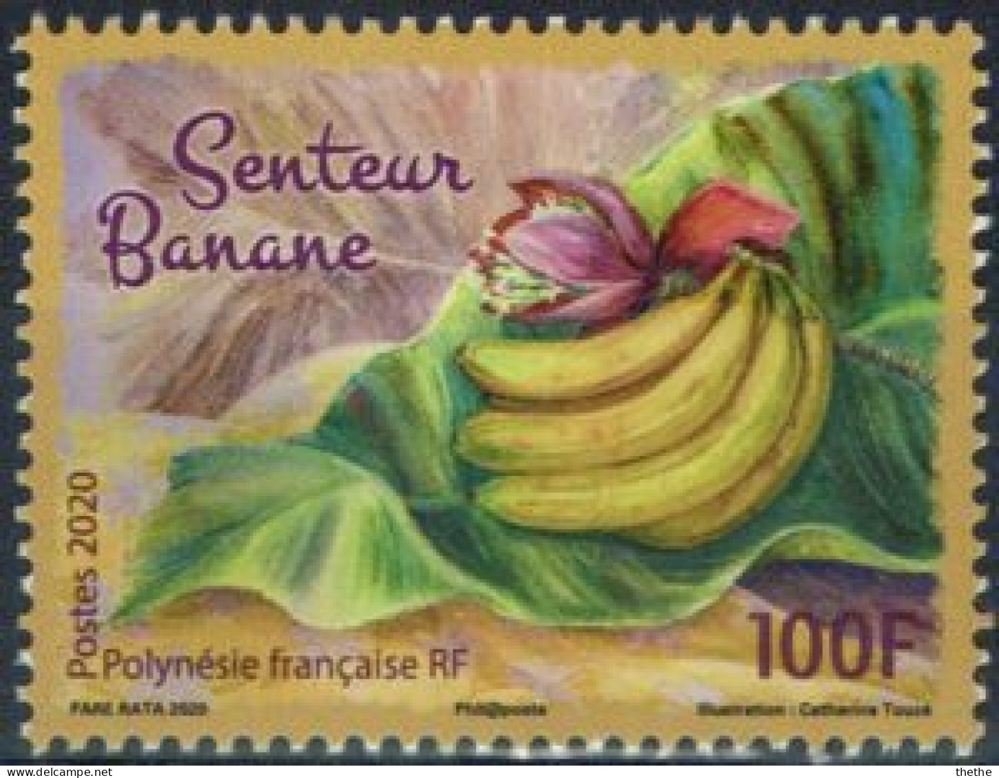 POLYNESIE - Le Parfum De La Banane - Unused Stamps