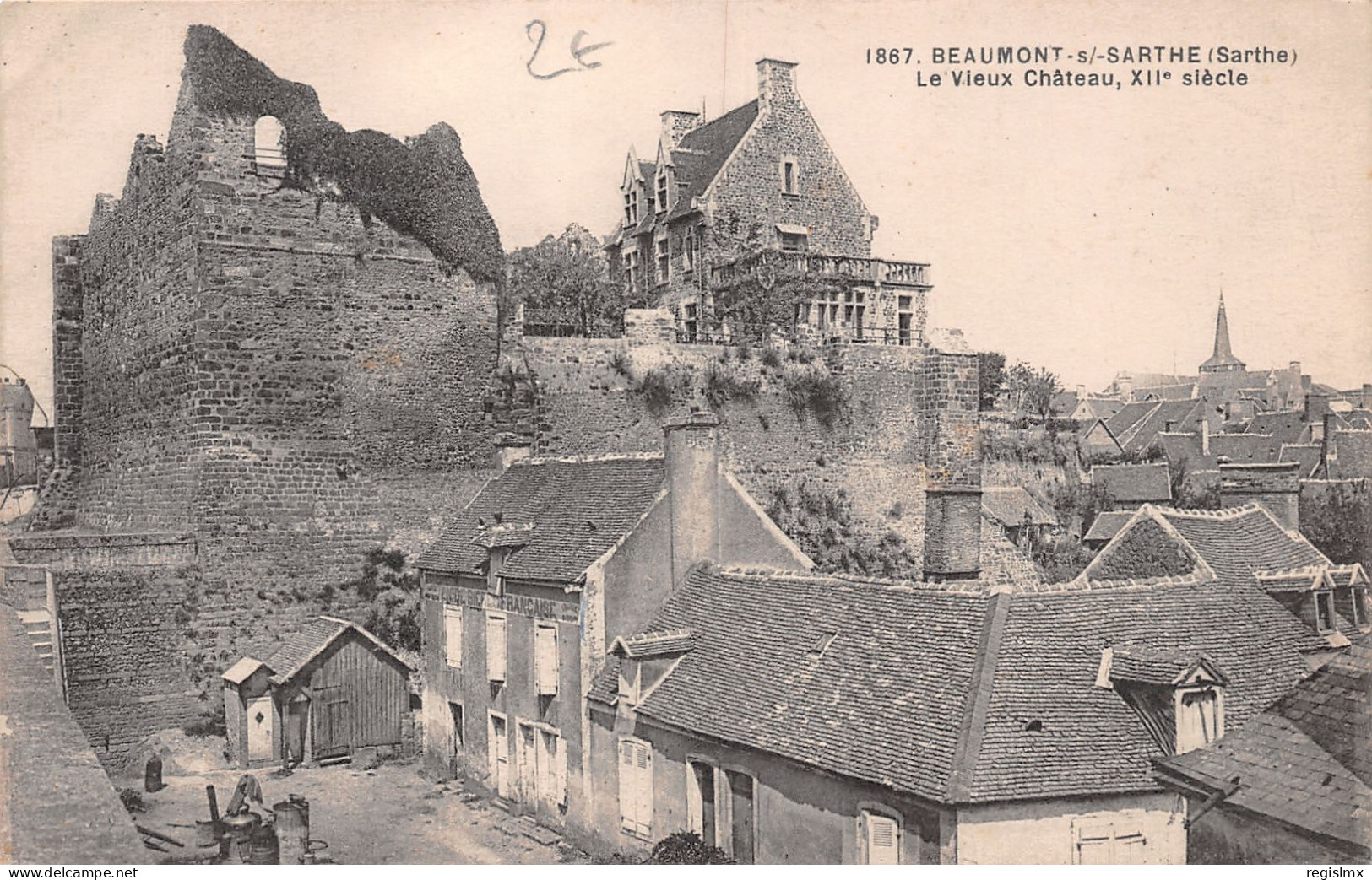 72-BEAUMONT SUR SARTHE-N°T2502-B/0023 - Beaumont Sur Sarthe