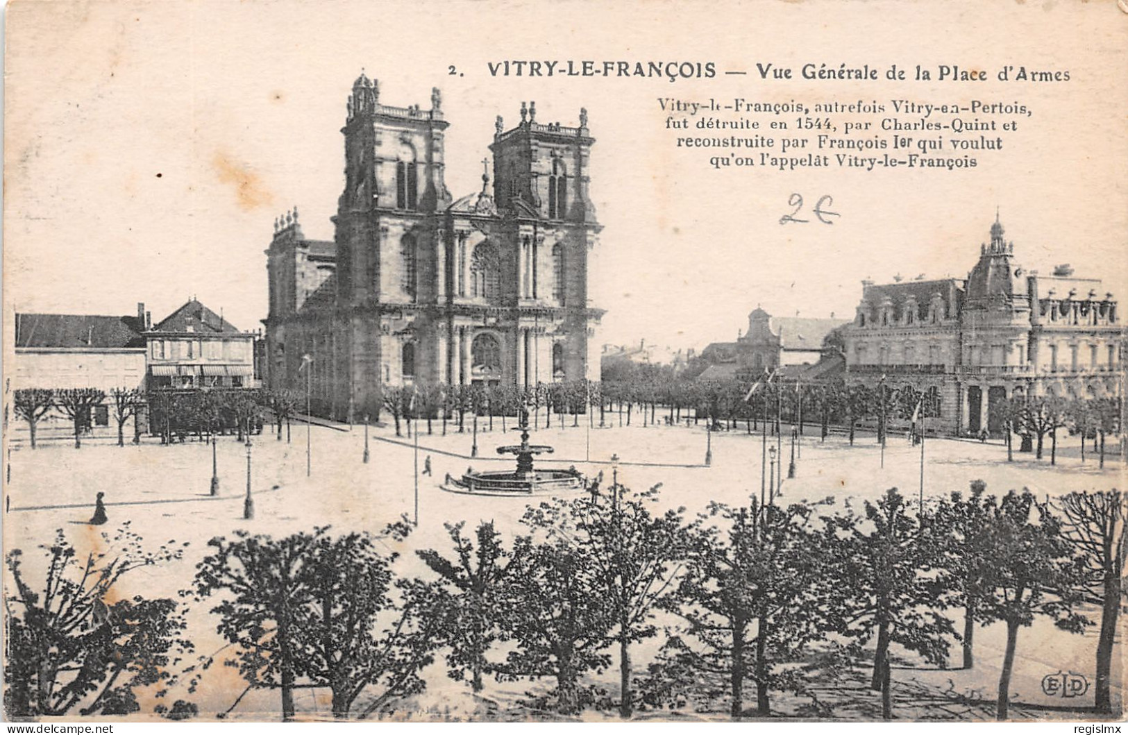 51-VITRY LE FRANCOIS-N°T2502-D/0139 - Vitry-le-François