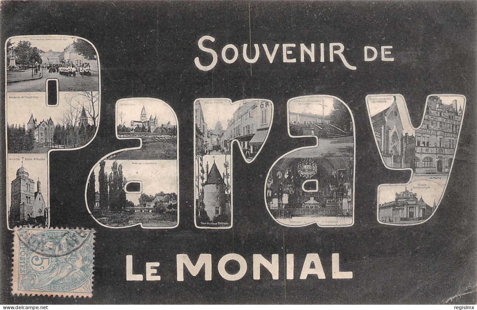 71-PARAY LE MONIAL-N°T2502-H/0037 - Paray Le Monial