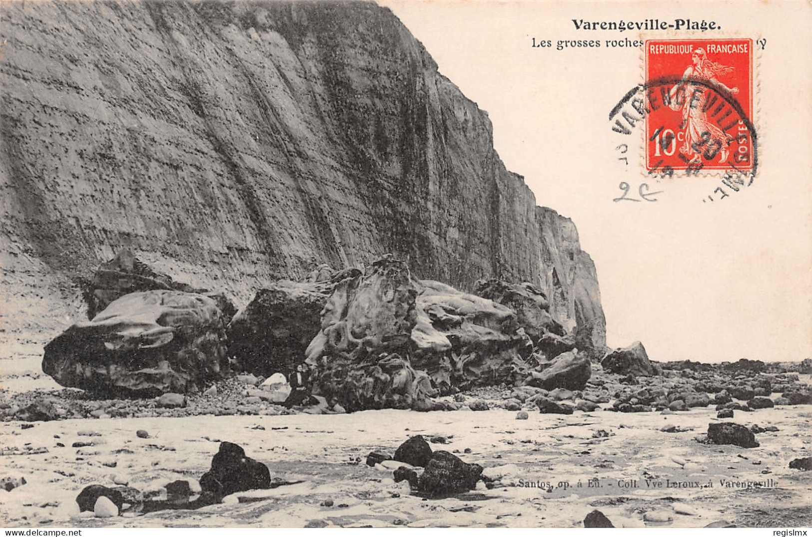 76-VARENGEVILLE PLAGE-N°T2502-F/0379 - Varengeville Sur Mer