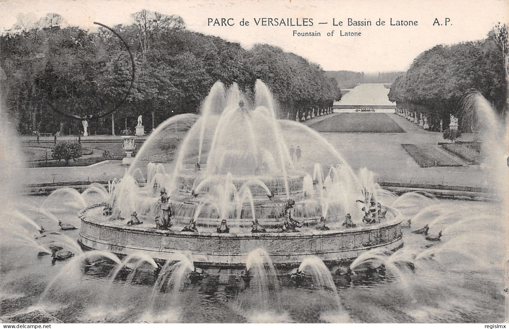 78-VERSAILLES LE PARC LE BASSIN DE LATONE-N°T2502-H/0189 - Versailles (Château)