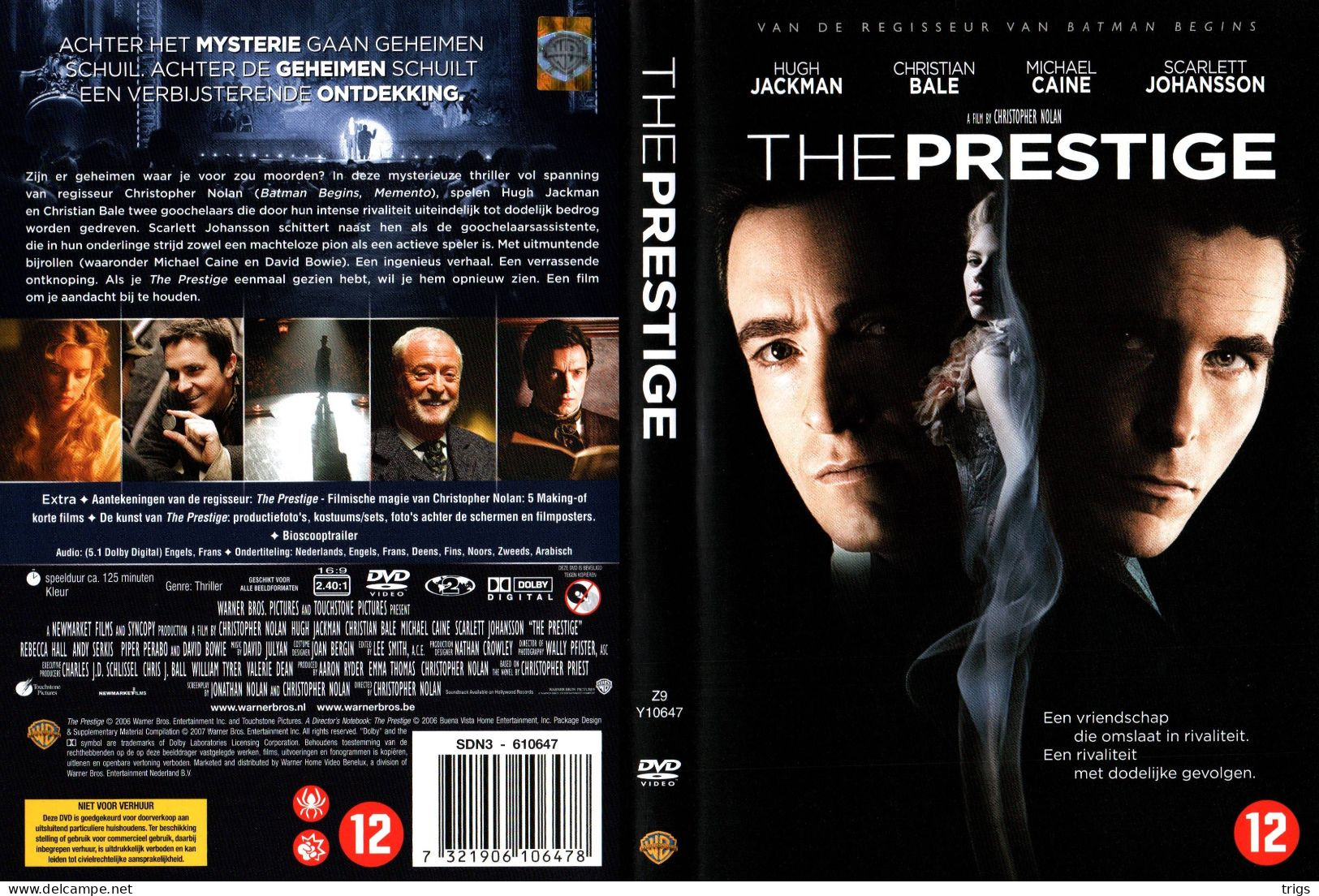 DVD - The Prestige - Krimis & Thriller