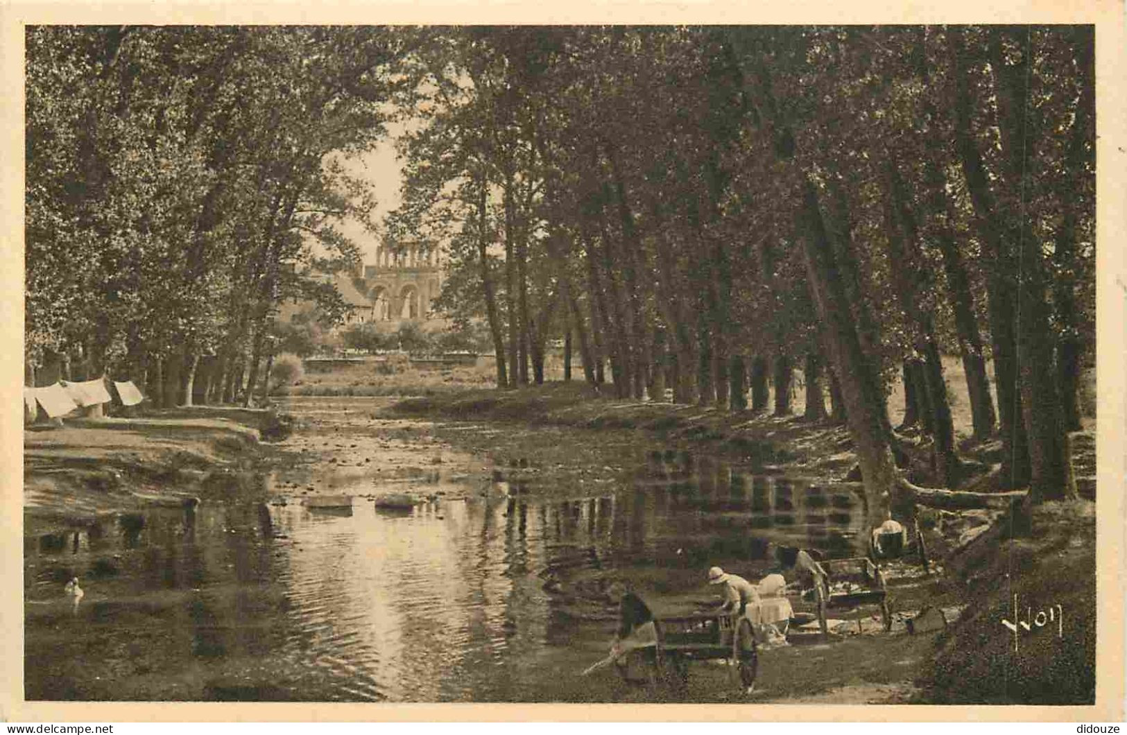 71 - Autun - Les Rives De L'Arroux - Animée - CPA - Carte Neuve - Voir Scans Recto-Verso - Autun