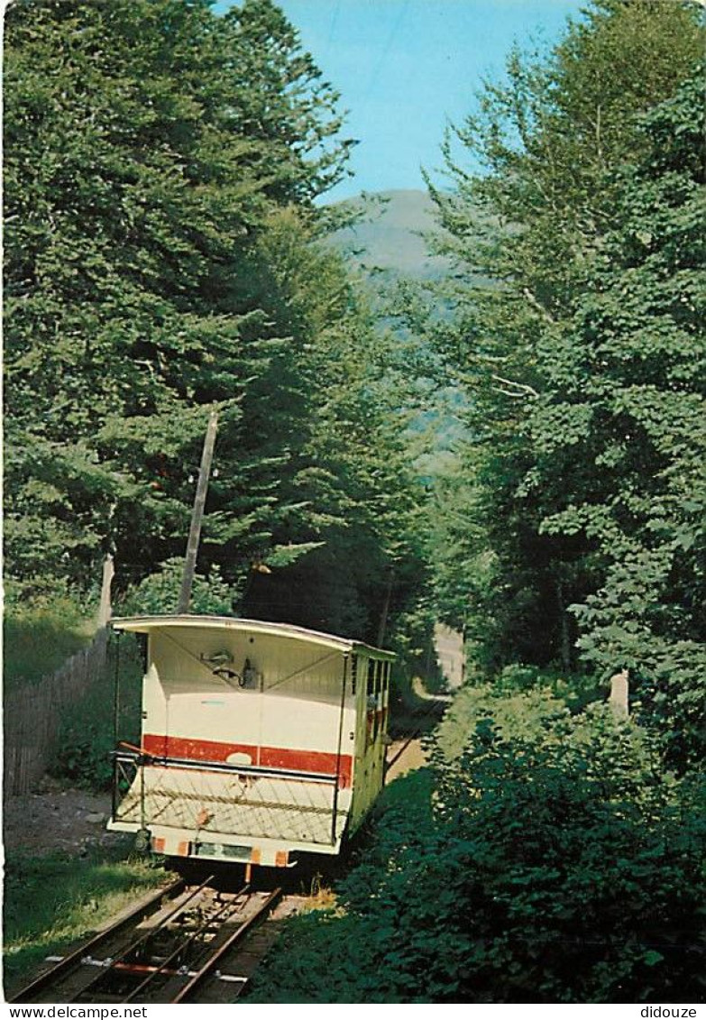 Trains - Funiculaires - Mont Dore - Le Funiculaire Du Salon Du Capucin - CPM - Voir Scans Recto-Verso - Funicular Railway