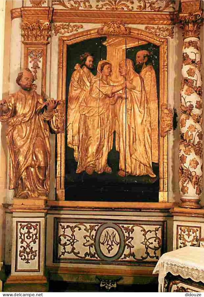 Art - Art Religieux - Eglise De Bartres - La Visitation - CPM - Voir Scans Recto-Verso - Paintings, Stained Glasses & Statues