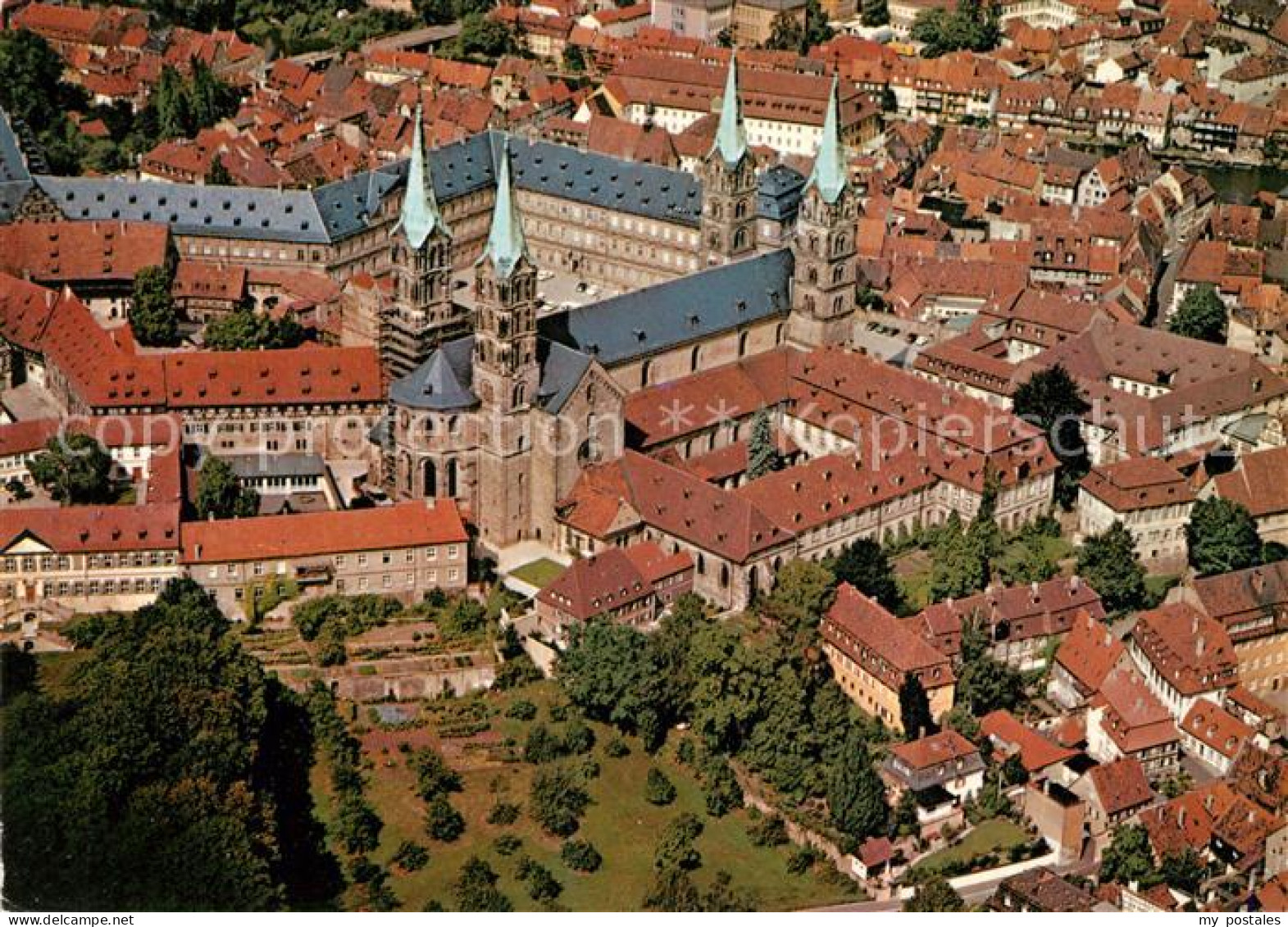 73255029 Bamberg Dom Fliegeraufnahme Bamberg - Bamberg