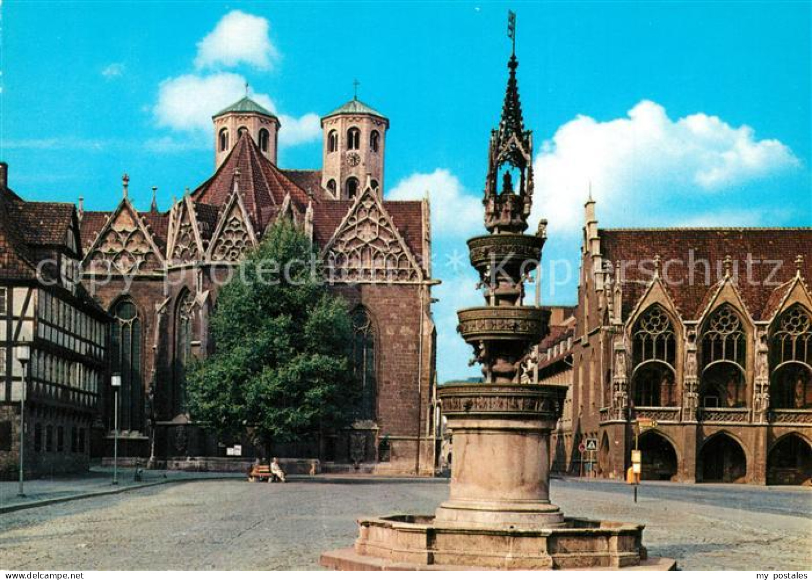 73255018 Braunschweig Altstadtmarkt Mit Martinikirche Und Marienbrunnen Braunsch - Braunschweig