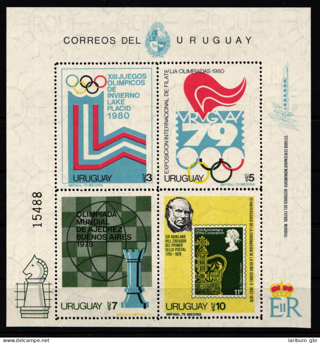 Uruguay Block 42 Postfrisch #KB759 - Uruguay