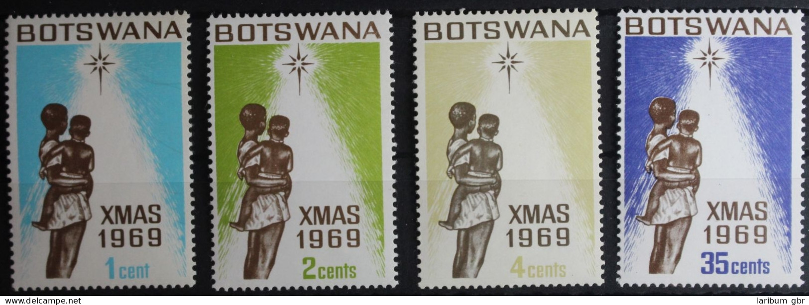 Botswana 54-57 Postfrisch #FQ426 - Botswana (1966-...)