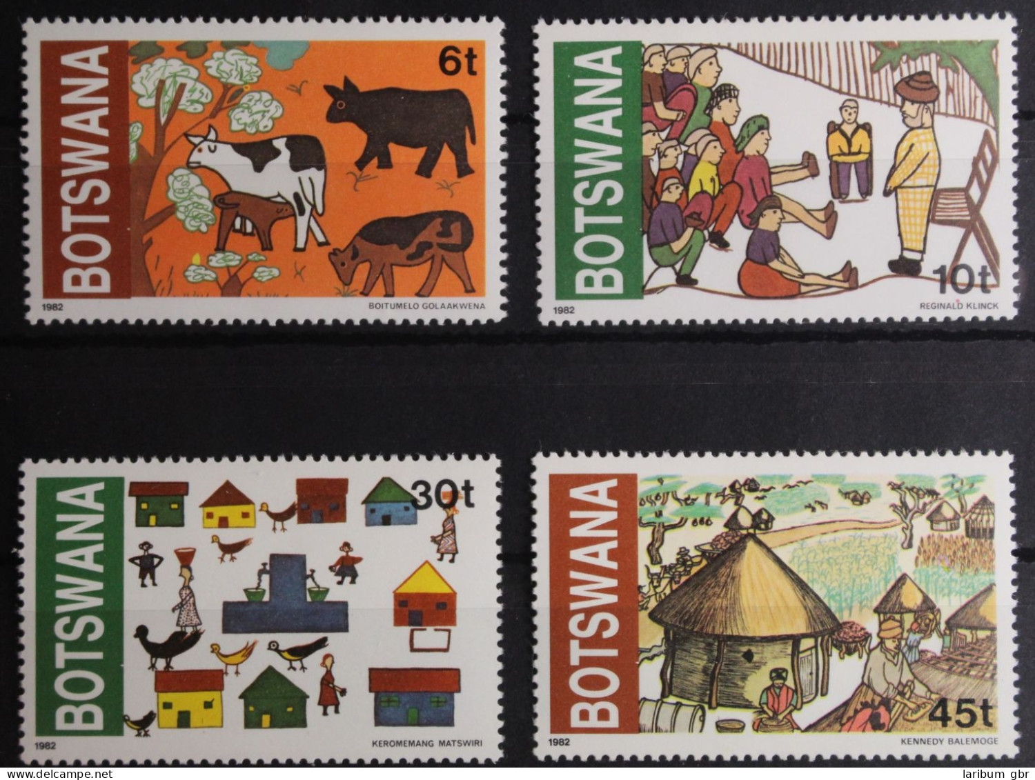 Botswana 291-294 Postfrisch #FQ481 - Botswana (1966-...)
