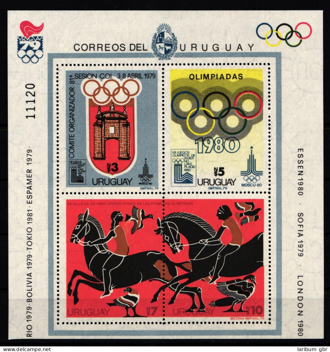 Uruguay Block 41 Postfrisch #KB758 - Uruguay