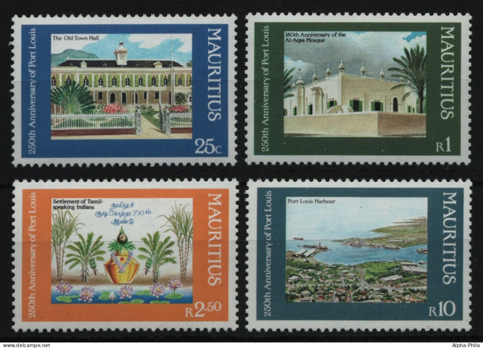 Mauritius 1985 - Mi-Nr. 617-620 ** - MNH - Port Louis - Mauricio (1968-...)