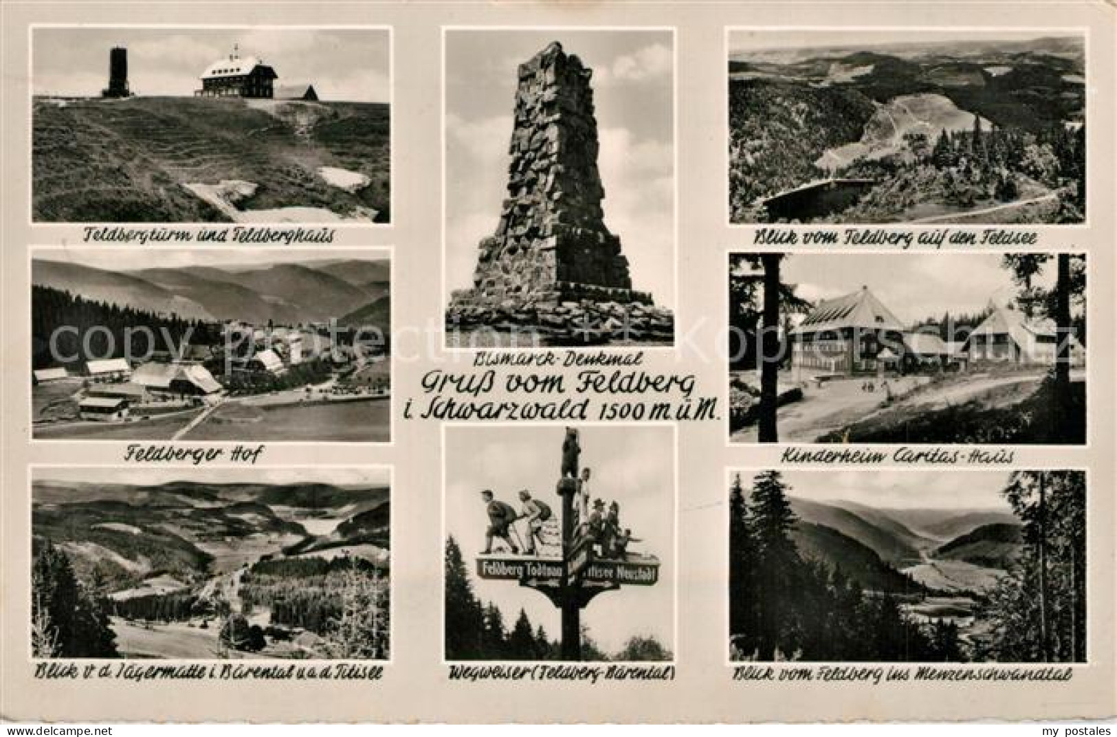 73254956 Feldberg Schwarzwald Feldberghaus Bismarck Denkmal Titisee Feldberger H - Feldberg