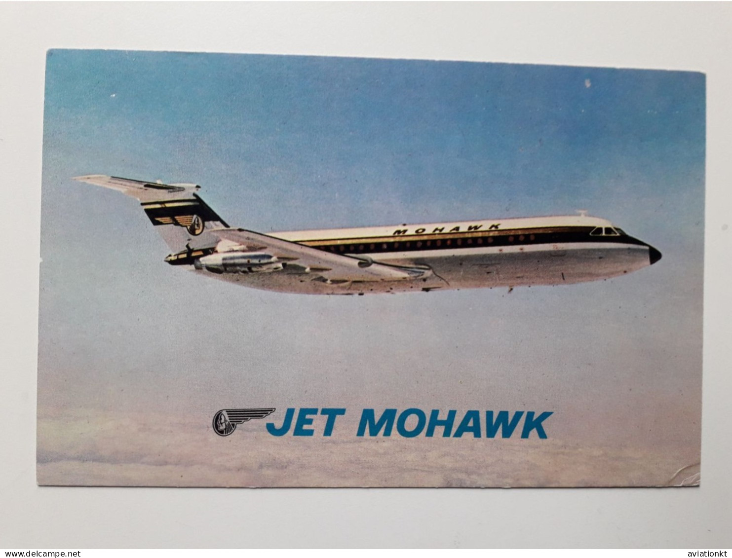 Airline Issued Card. Mohawk Airlines BAC Super 1-11 - 1946-....: Ere Moderne
