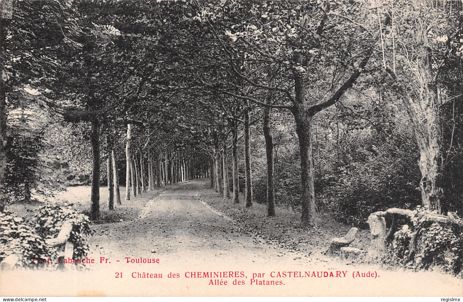 11-CASTELNAUDARY CHÂTEAU DES CHEMINIERES-N°T2505-C/0153 - Castelnaudary