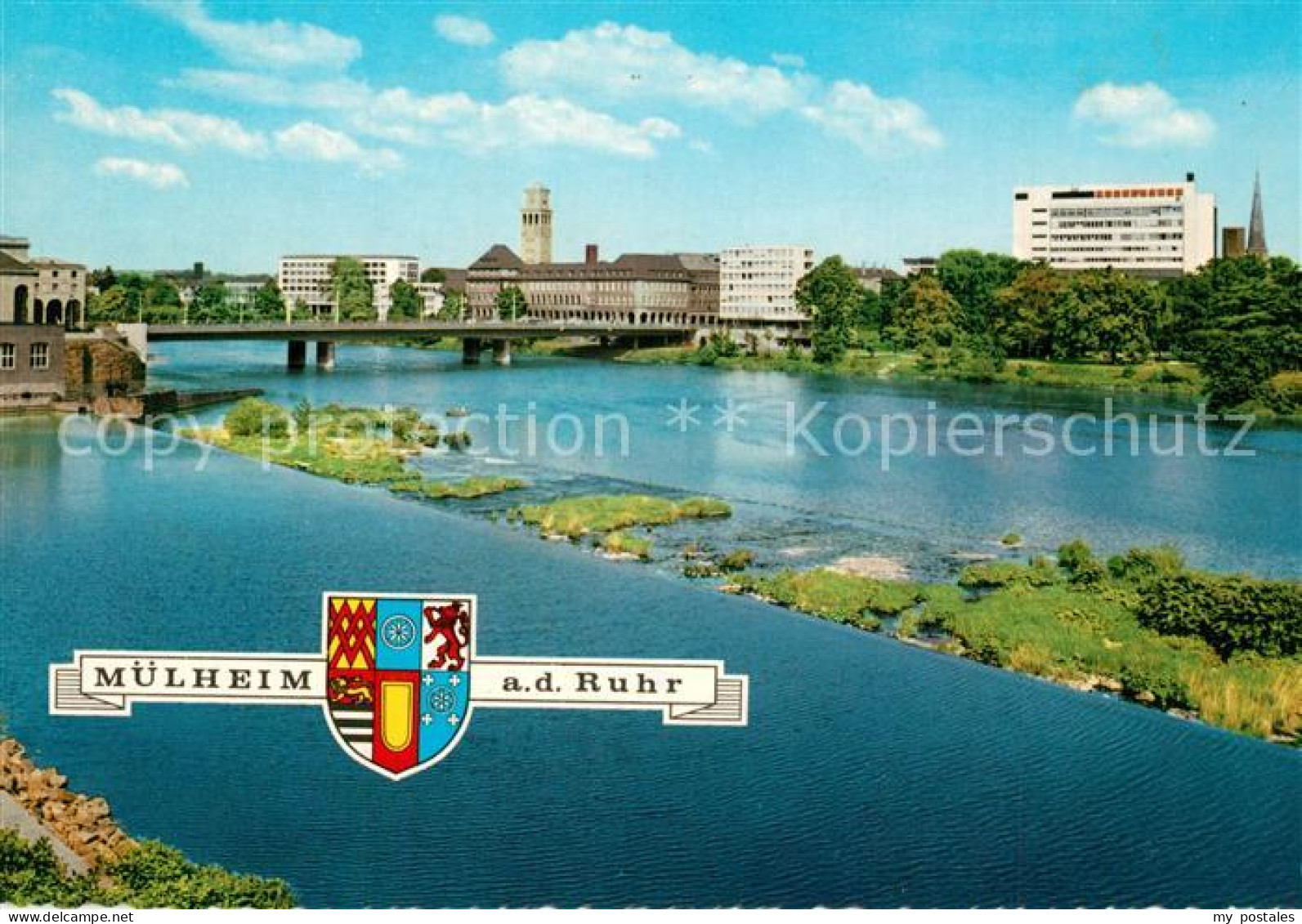 73254887 Muelheim Ruhr Stadtpanorama Muelheim Ruhr - Muelheim A. D. Ruhr