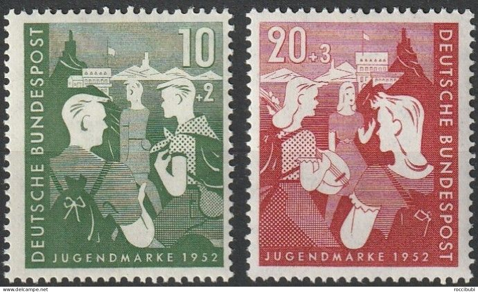 1952...153/154 ** - Unused Stamps