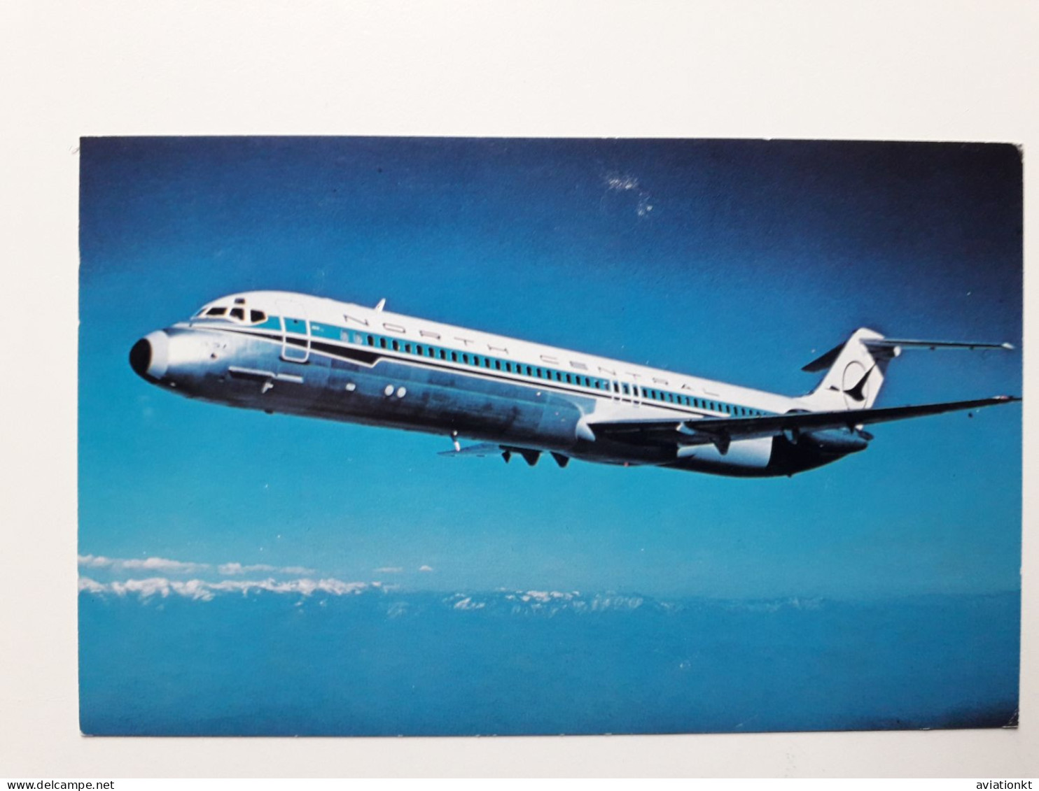 Airline Issued Card. North Central Airlines DC 9 - 1946-....: Era Moderna
