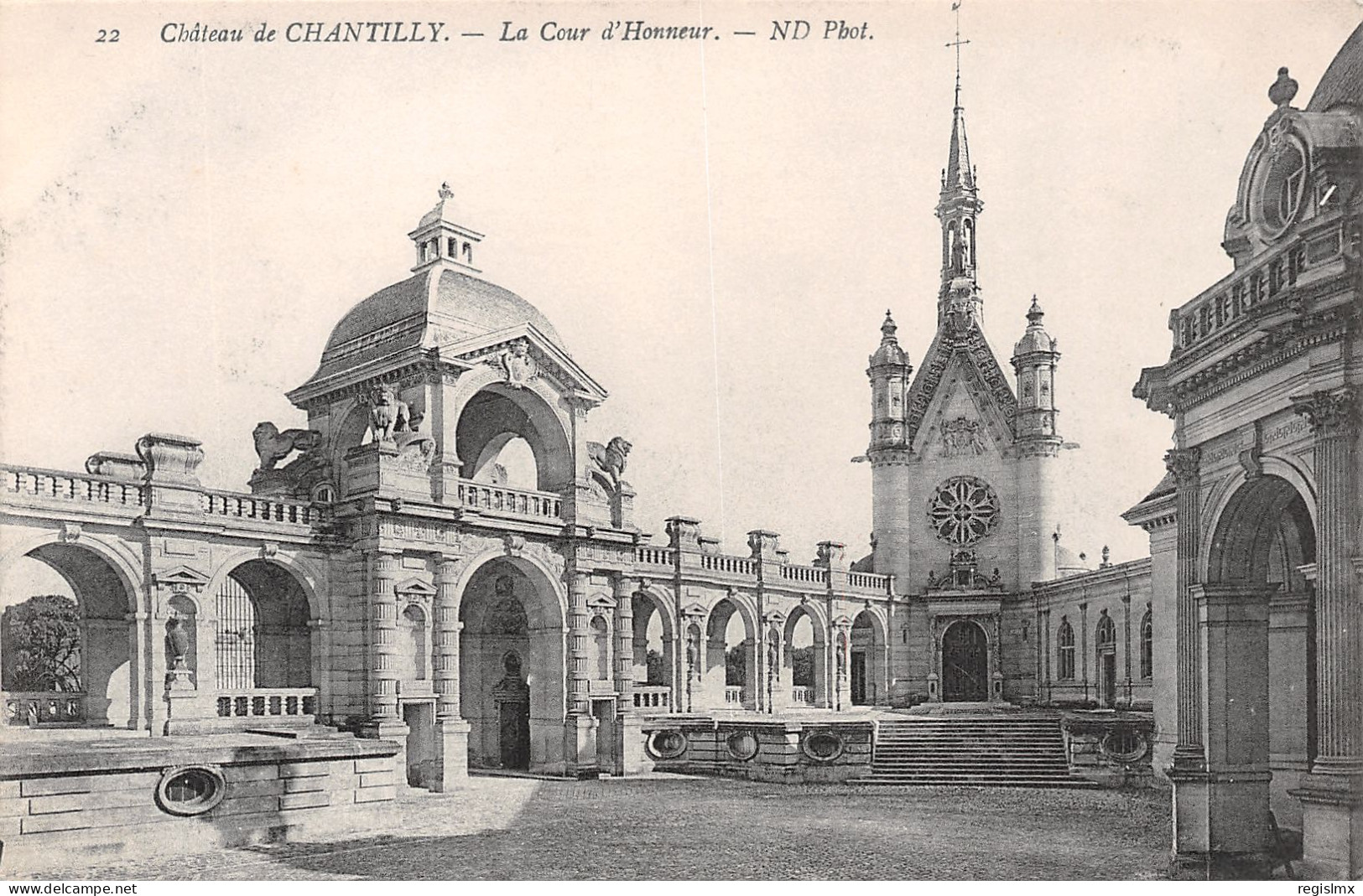 60-CHANTILLY LE CHÂTEAU-N°T2505-H/0229 - Chantilly