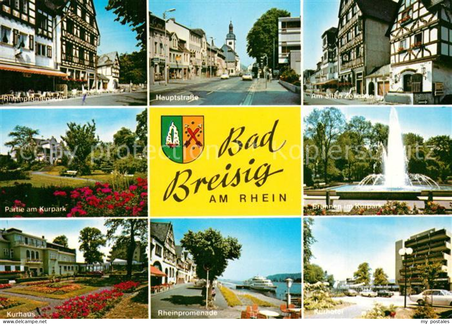 73254826 Bad Breisig Rheinpromenade Kurpark Kurhaus Hauptstrasse Zollhaus Brunne - Bad Breisig