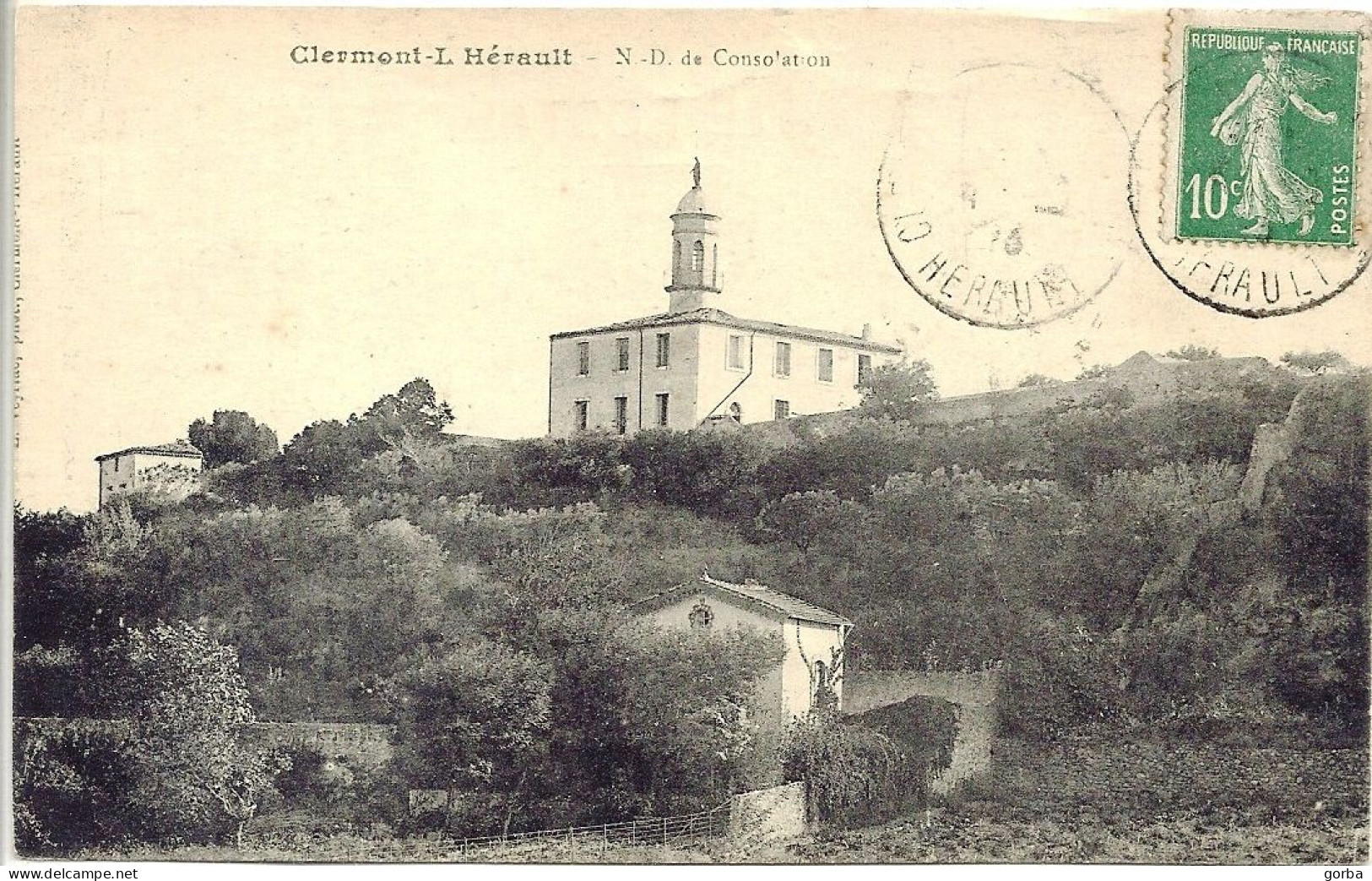 *CPA - 34 - CLERMONT-L'HERAULT  - N.D. De Consolation - Clermont L'Hérault