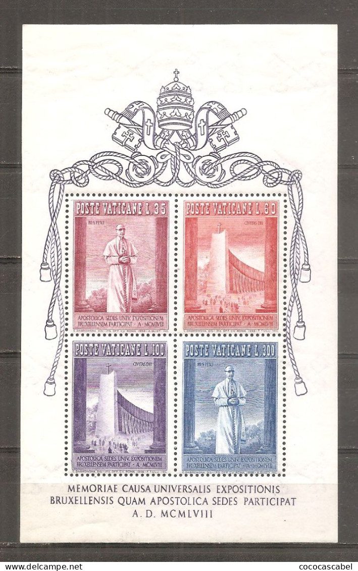 Vaticano Yvert BF 2 (MNH/**) - Blokken & Velletjes