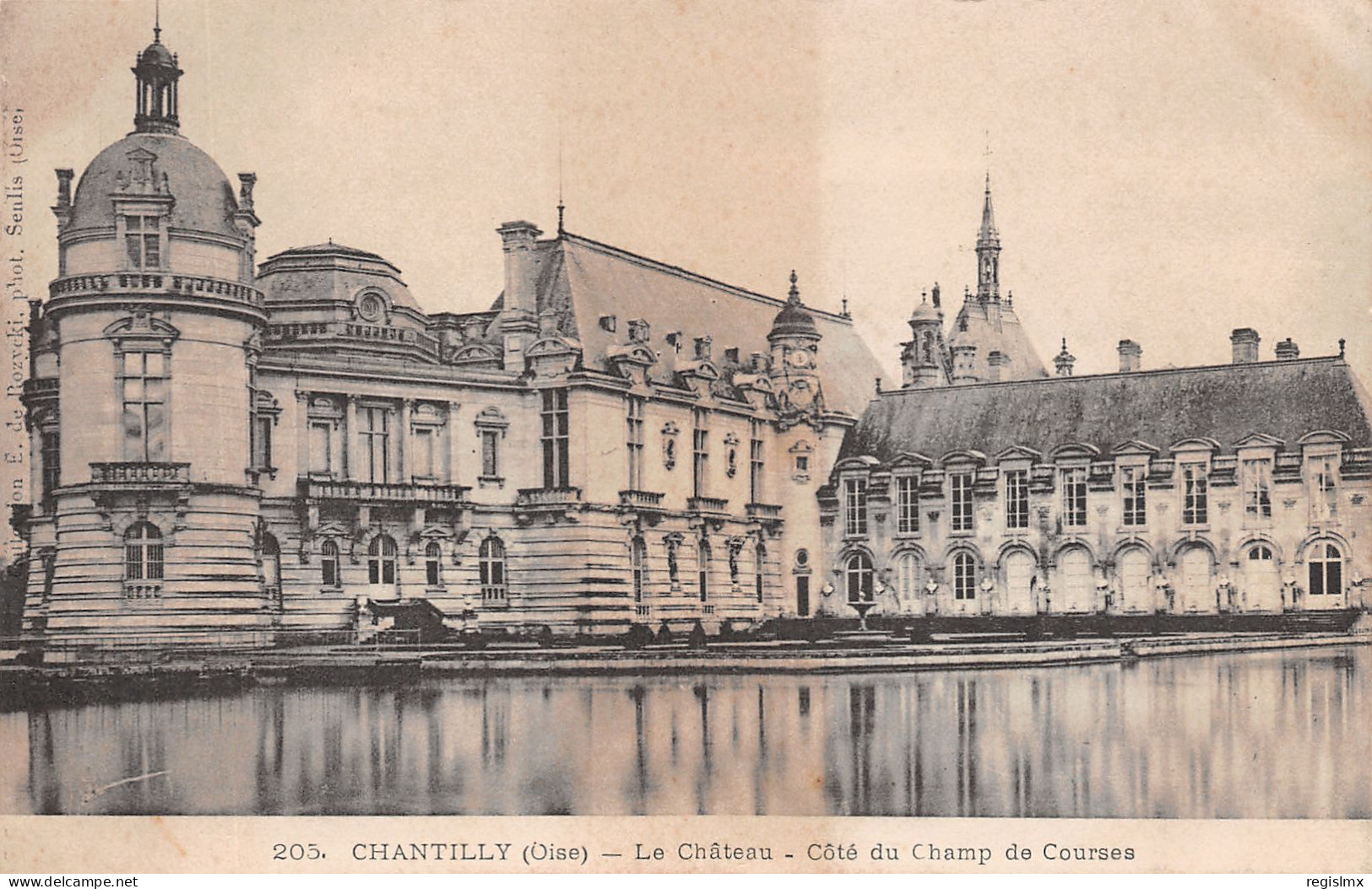 60-CHANTILLY LE CHATEAU-N°T2507-G/0011 - Chantilly