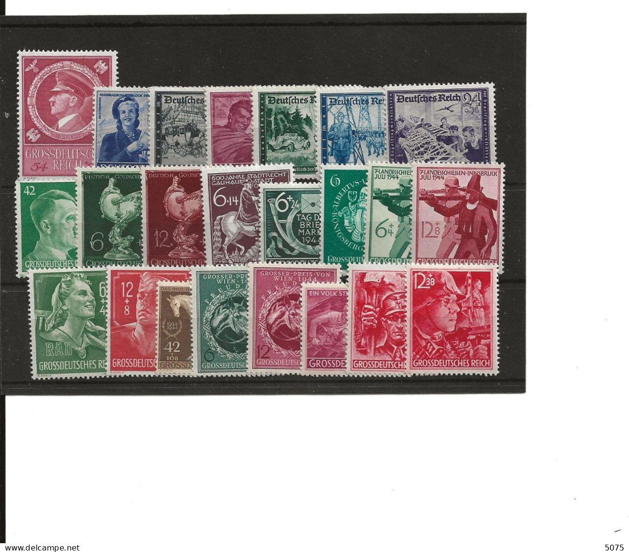 1944  Yv 804-826 * (*) Neufs - Unused Stamps