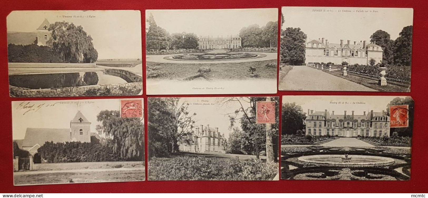 6 Cartes - Thoiry - (  78 - Yvelines ) - Thoiry