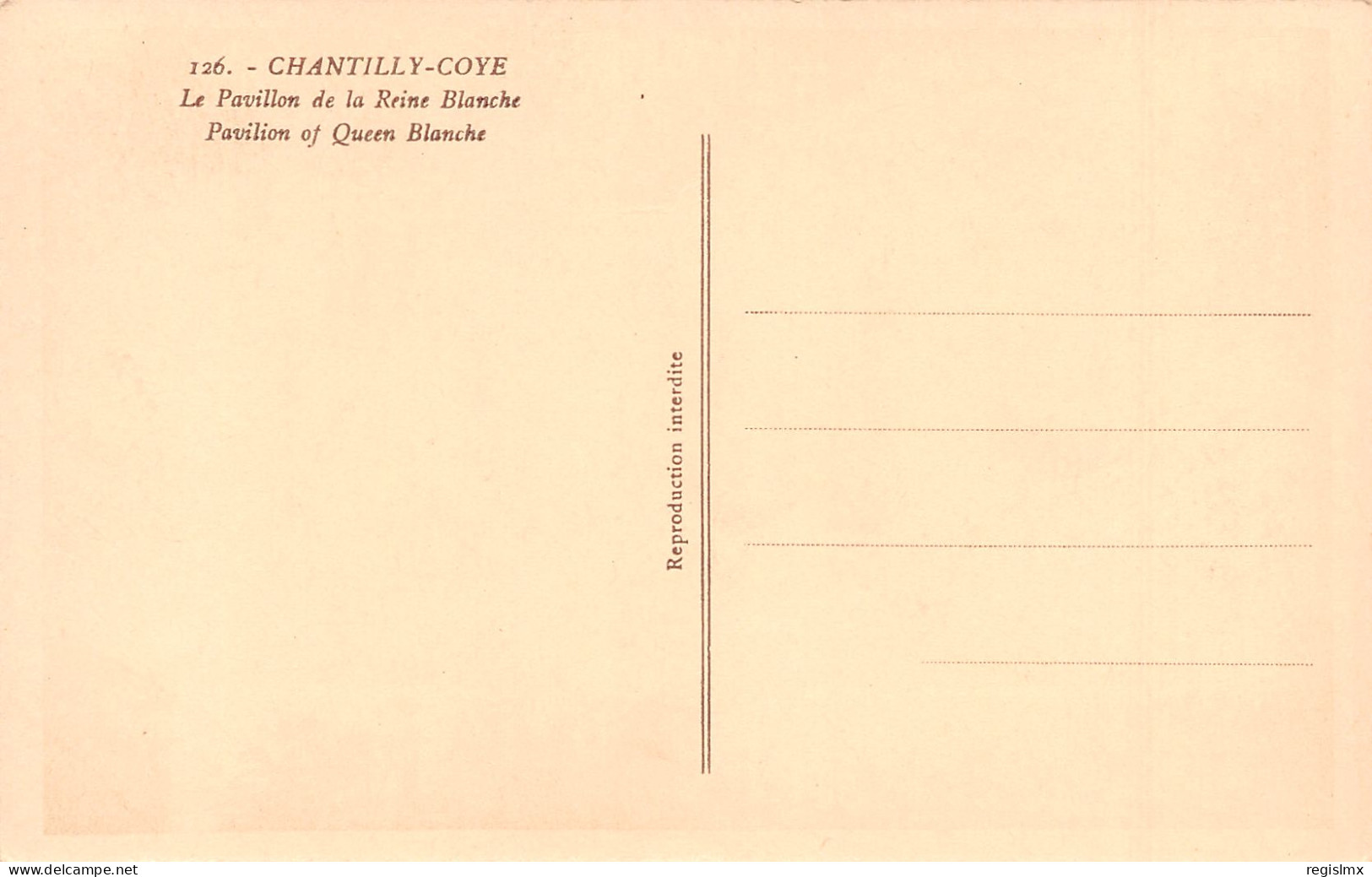 60-CHANTILLY COYE-N°T2508-B/0397 - Chantilly