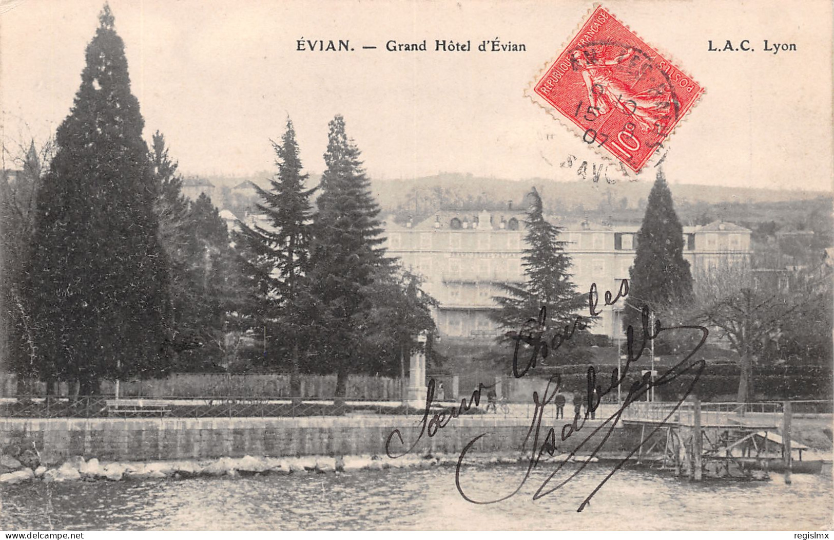 74-EVIAN LES BAINS-N°T2508-E/0027 - Evian-les-Bains
