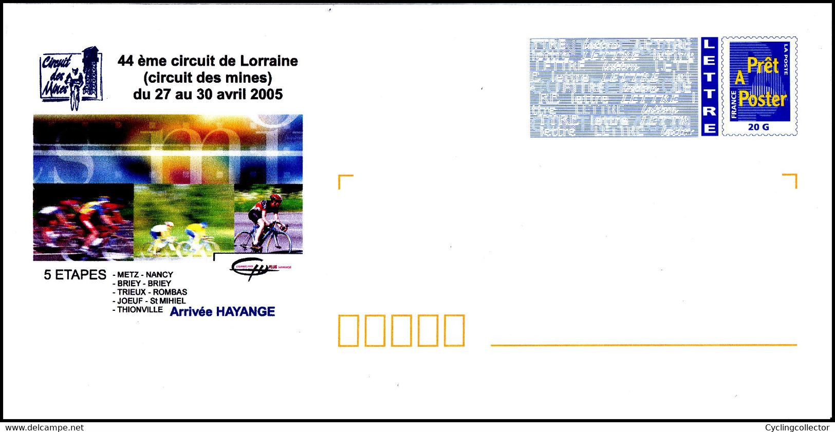PaP 44 ème Ciruit De Lorraine ( Circuit De Mines) 2005 - Arrivée HAYANGE - Cyclisme - Cyclisme