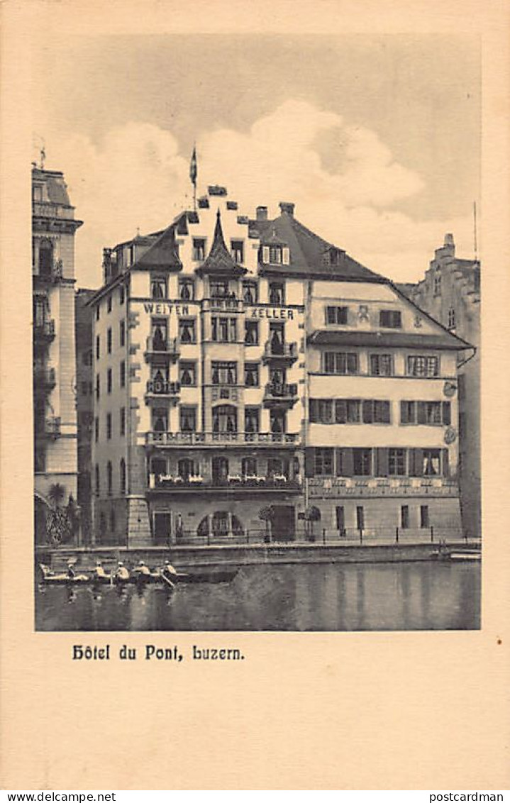 Suisse - Lucerne - Hôtel Du Pont - Ed. Urania 3610 - Lucerne