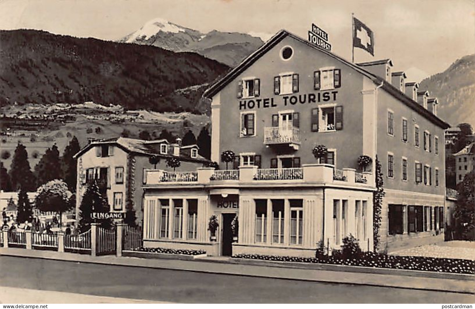 Schweiz - Brigue-Glis (VS) Hotel Tourist Familie Leo Wyden-Oggier - Verlag G. Maurer A.G.  - Brigue-Glis 