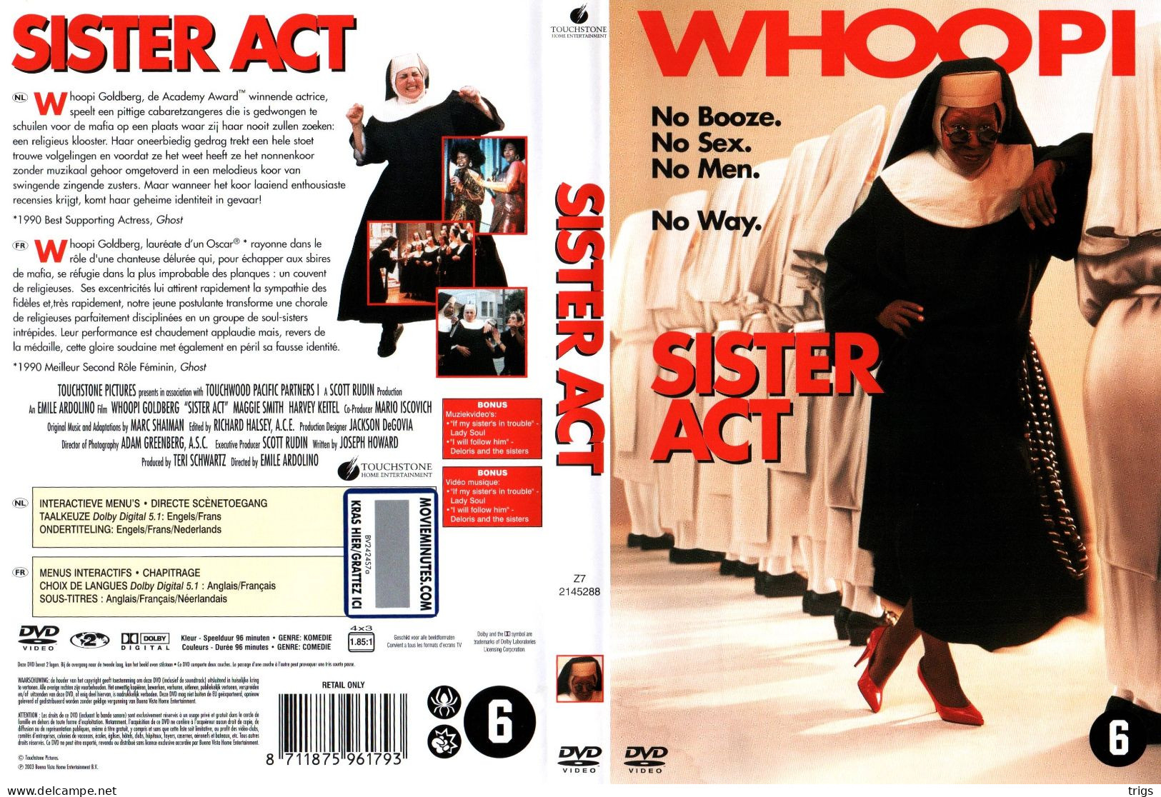DVD - Sister Act - Comedy