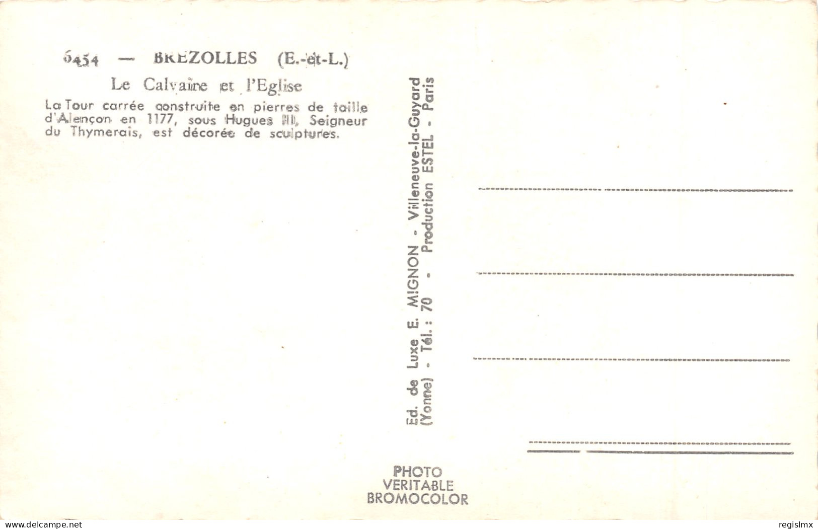28-BREZOLLES-N°T2509-B/0043 - Other & Unclassified