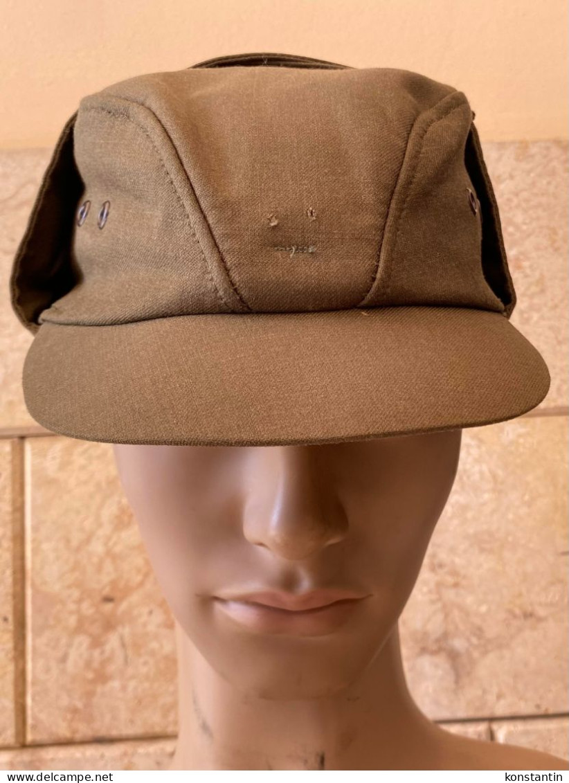 CZECH ARMY CAP Casquette Size 55 Or 56, - Hoeden