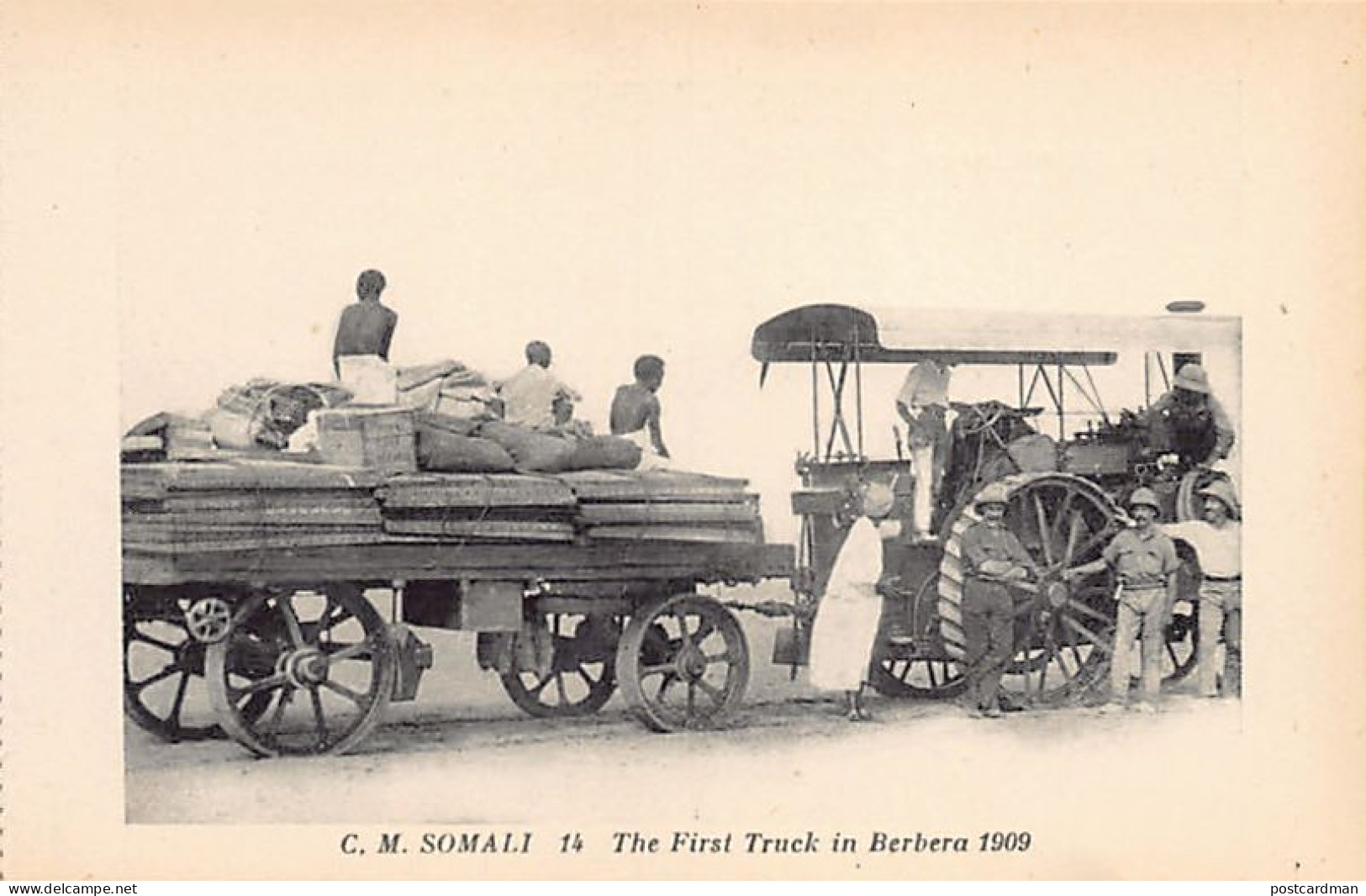 Somalia - BERBERA - The First Truck, Year 1909 - Publ. Catholic Mission Of Somaliland 14 - Somalie