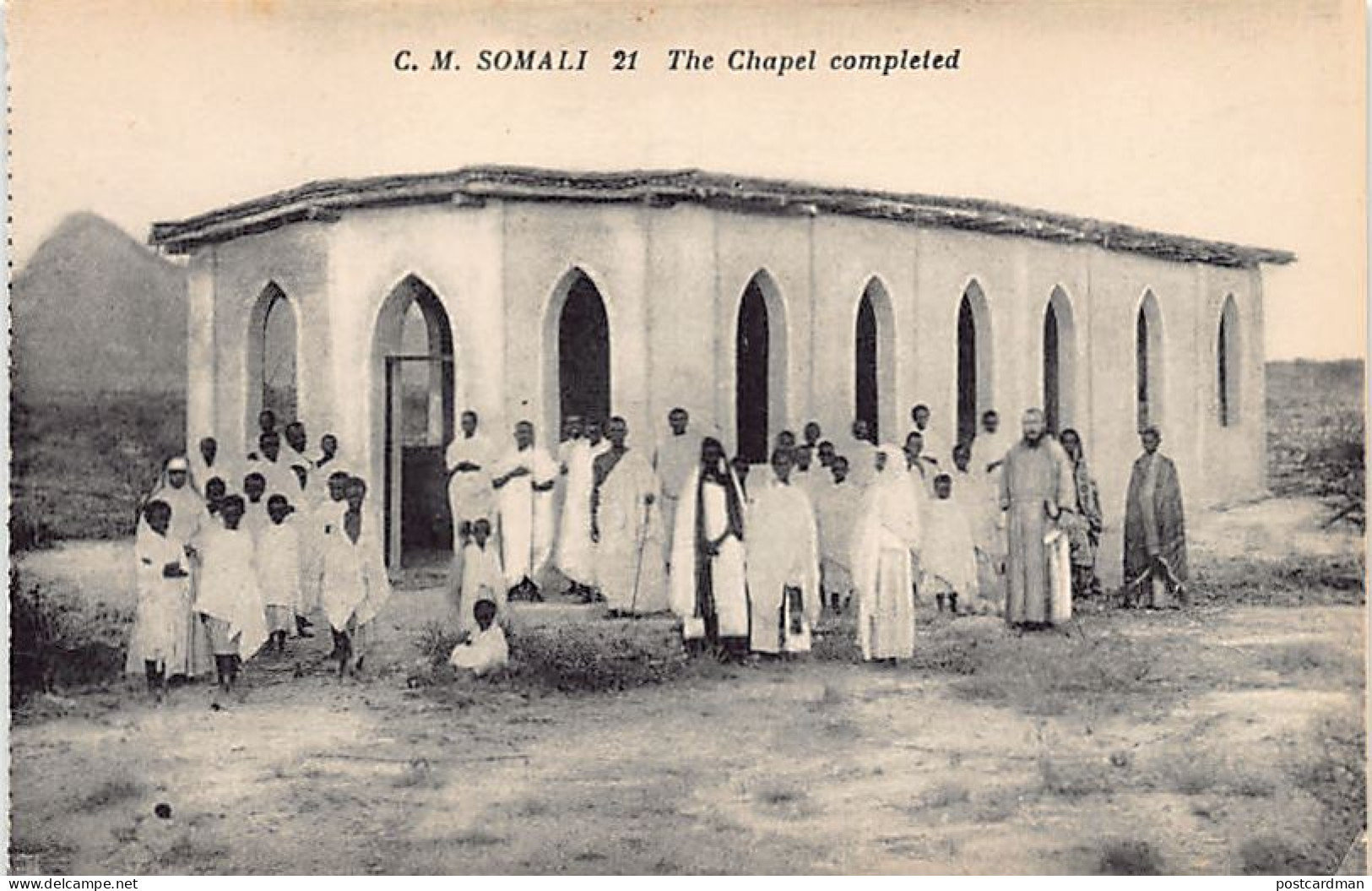 Somalia - The Construction Of The Chapel Is Completed - Publ. Catholic Mission Of Somaliland 21 - Somalia